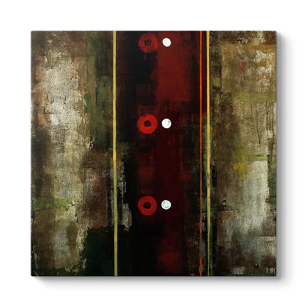 Matte Abstract Tablosu - Model 3